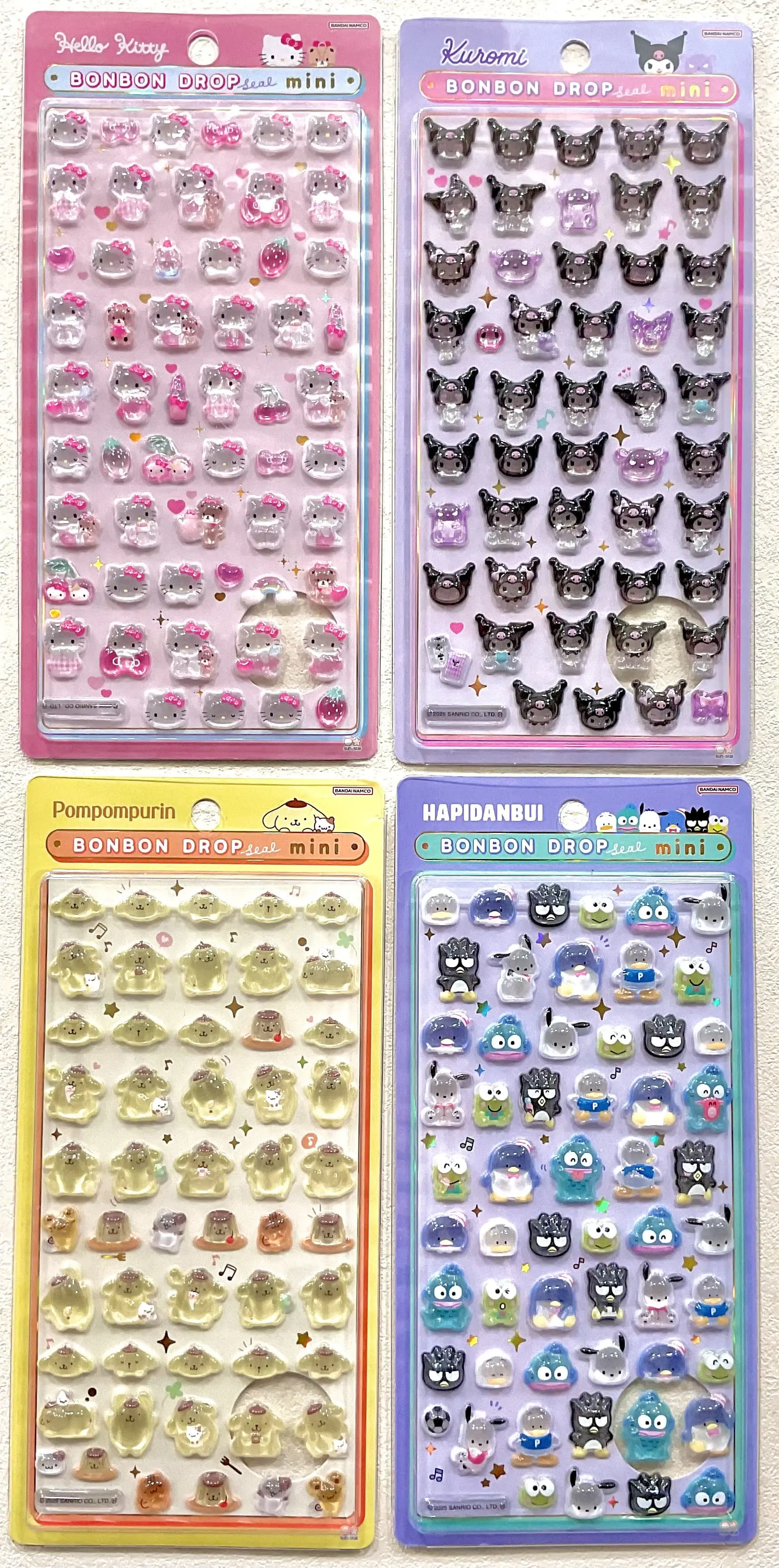 キデイランドららぽーと富士見店 ボンボンドロップシールmini購入券（抽選）