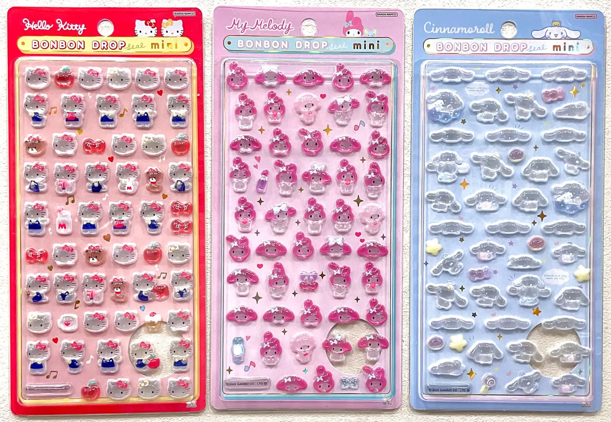 キデイランドららぽーと富士見店 ボンボンドロップシールmini購入券（抽選）